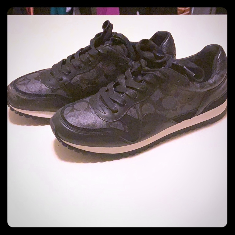 coach mens sneakers size 10